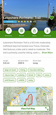 AllTrails | Lakeshore Perimeter Trail