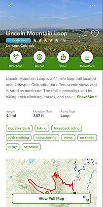 AllTrails - Lincoln Mountain Loop