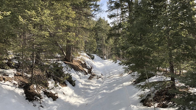 Chautauqua Mountain Trail | Climbing up the Mountain