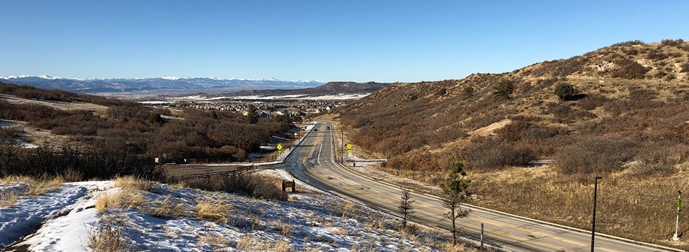 Hiking Trails in Colorado Ridgeline Open Space Loop