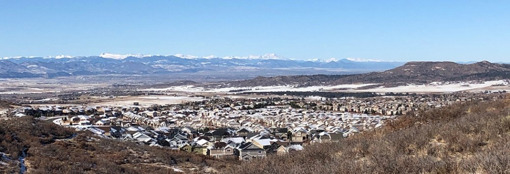 Hiking Trails in Colorado Ridgeline Open Space Loop