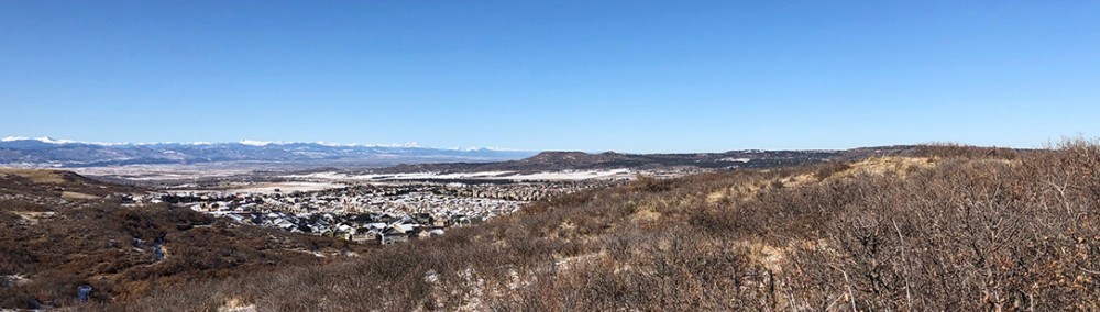 Hiking Trails in Colorado Ridgeline Open Space Loop