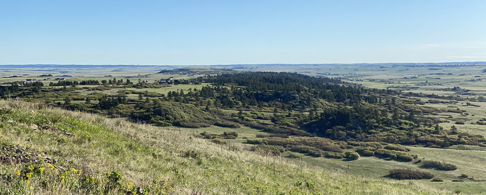 Lincoln Mountain Loop Looking to the Northeast