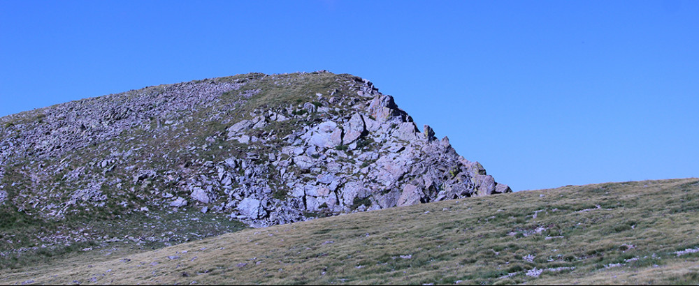 Near the top of Latir Peak