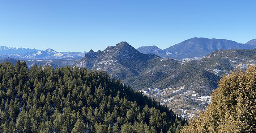Pikes Peak & the Rocky Mountains