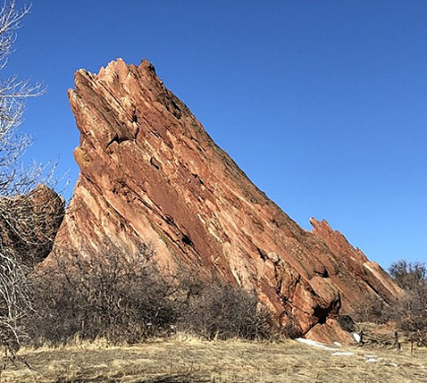 Rock Formations at the Roxborough State Park