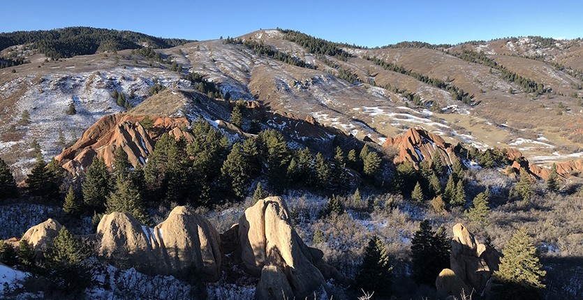 Roxborough State Park Rock Formations