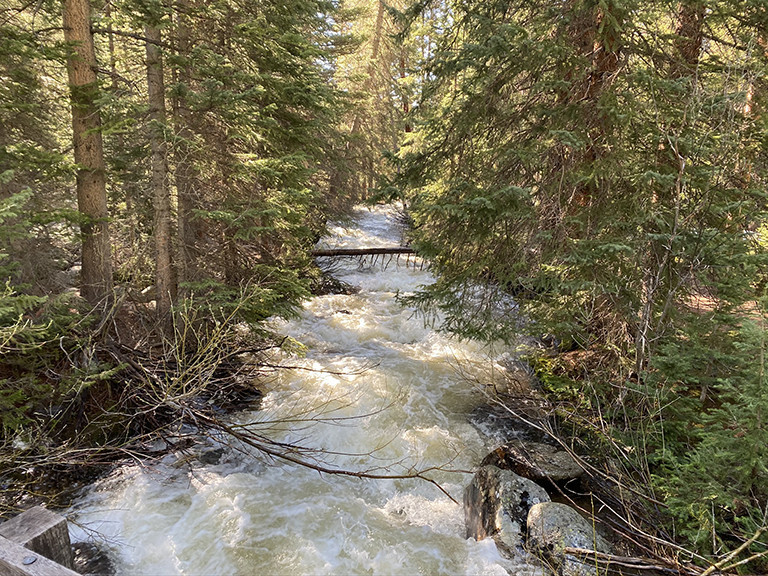 Snow Melt Runoff in the Rocky Mountains