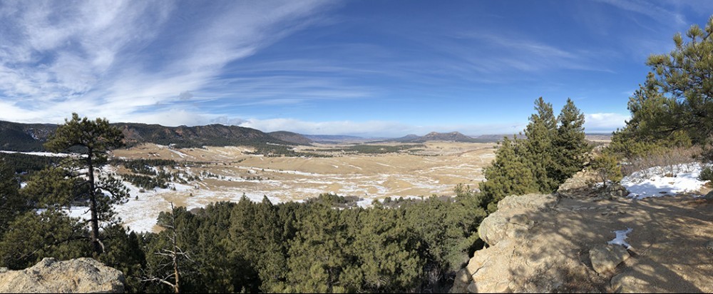 Spruce Mountain Trail Panoramic Outlook